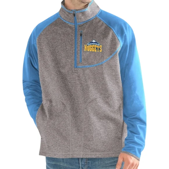 Denver Nuggets G-III Sports by Carl Banks Pullover Jacket